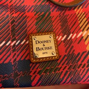 Dooney & Bourke Purse - plaid Red